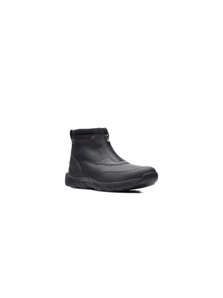 Botine Clarks din piele negru