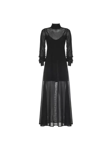 Sukienka Soallure tiulowa czarna