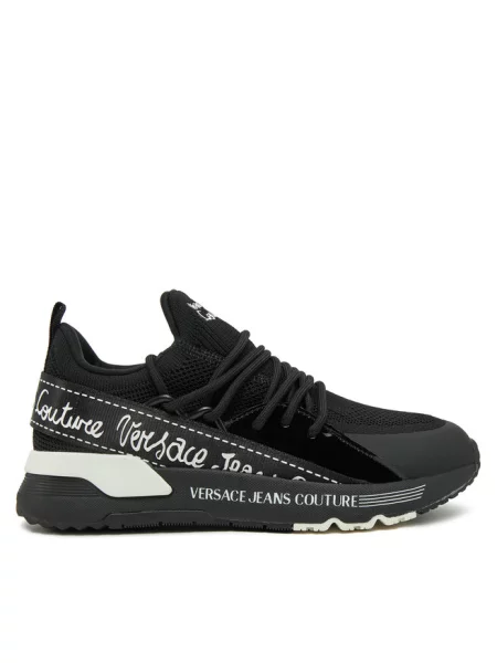 Sneakersy Versace Jeans Couture czarne