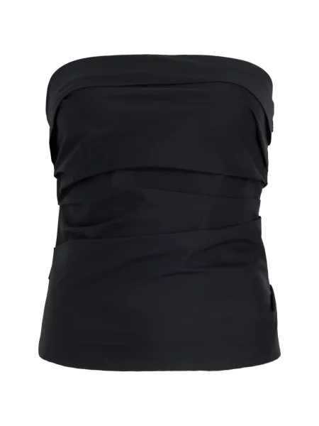 Top Proenza Schouler White Label fără bretele alb