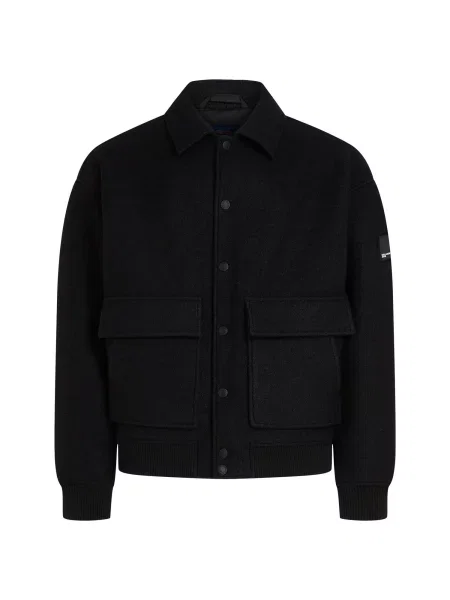 KARL LAGERFELD JEANS Geacă de primăvară-toamnă negru