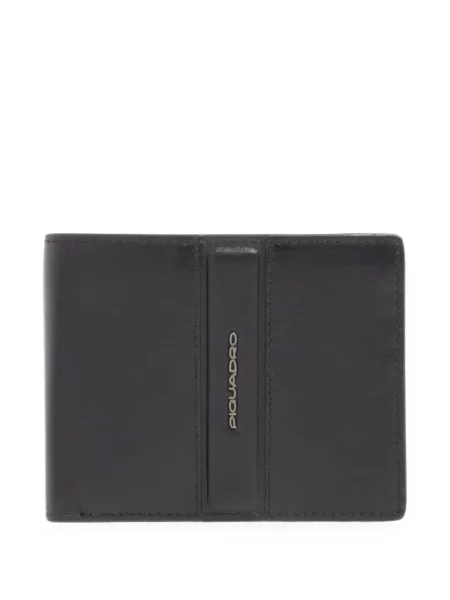 Portofel Piquadro cu autograf negru