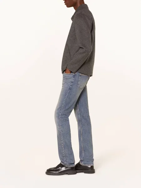 Sandro Jeansy Slim Fit blau niebieskie