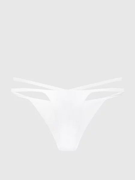 Трусики від купальника з емблемою Versace білі