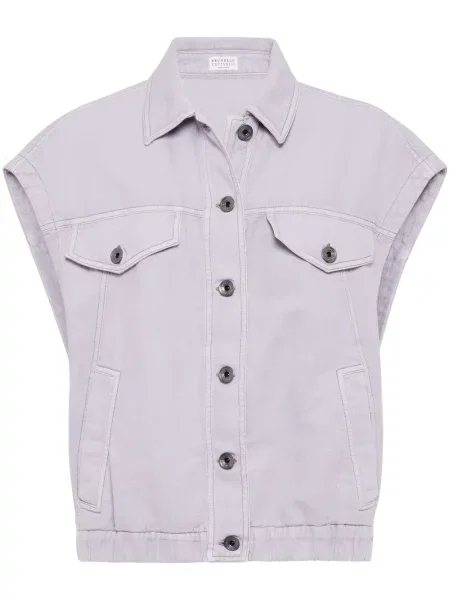 Vestă Brunello Cucinelli violet