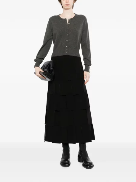 Decupat cardigan N.peal negru