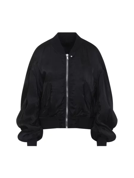 Kurtka Rick Owens wełniana czarna