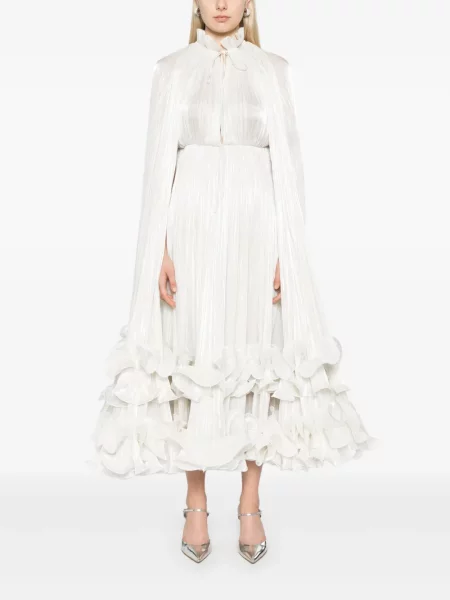 Rochie maxi Ana Radu de costum alb