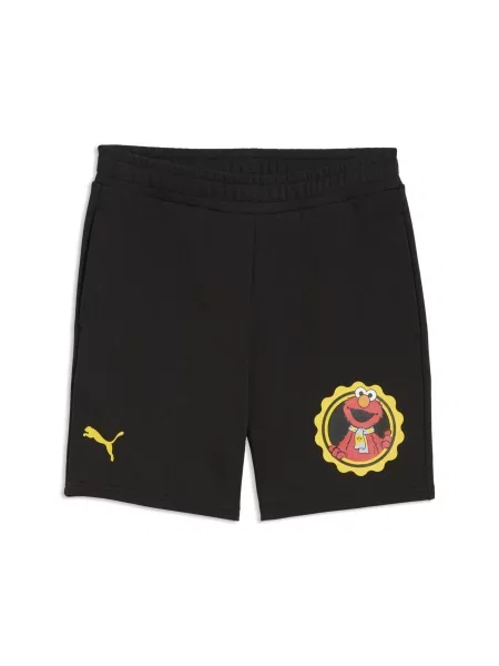 PUMA Młodzieżowe szorty Borussia Dortmund × Sesame Street Akcesoria czarny