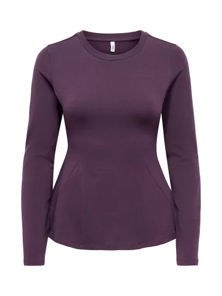 ONLY Tricou ONLKISS mov închis
