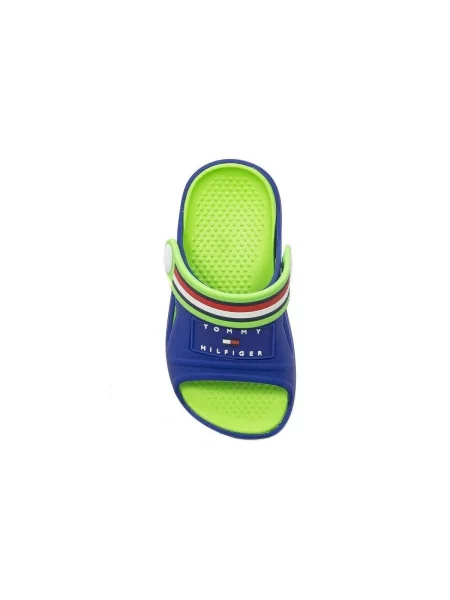 Šľapky Tommy Hilfiger modrá