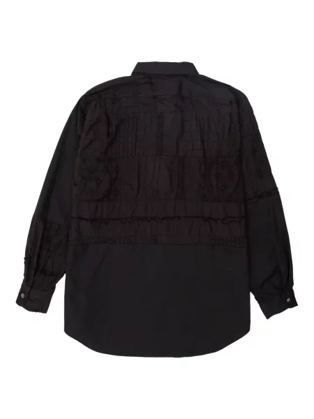 Trumpas apykaklė marškiniai Engineered Garments juoda