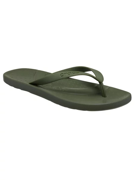 Kapcie Crocs Klapki Crocs Dorosłych zielone