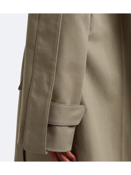 Opasaný kabát Victoria Beckham zelená
