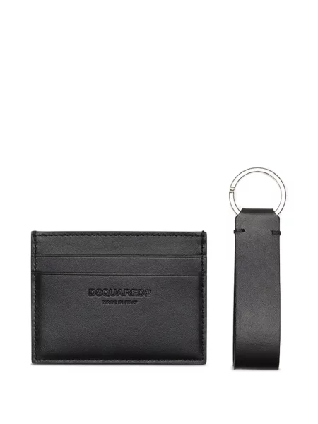 Portofel Dsquared2 cu imagine negru