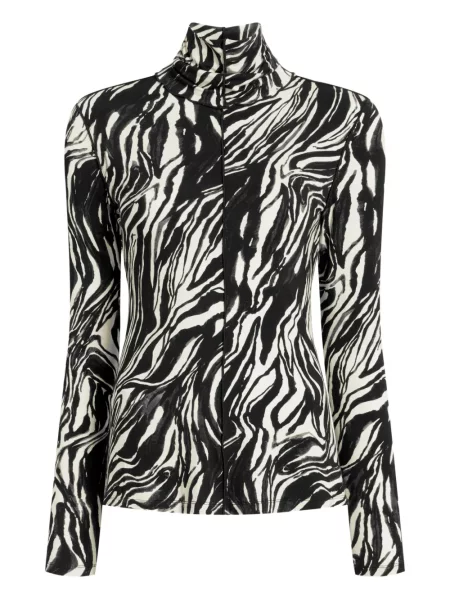 Top Proenza Schouler White Label z nadrukiem biały