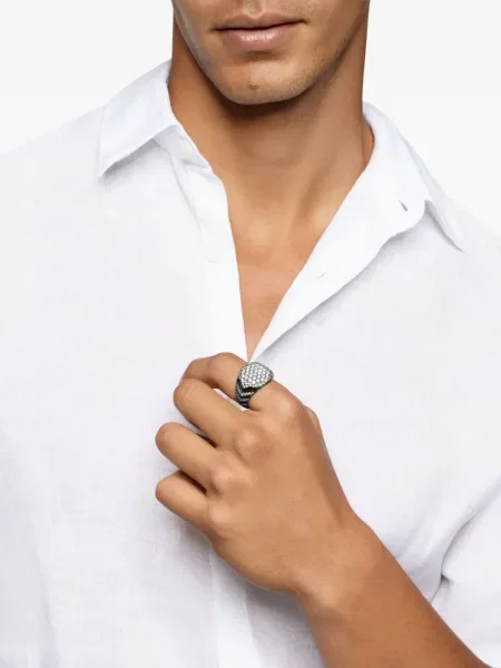 Inel David Yurman negru