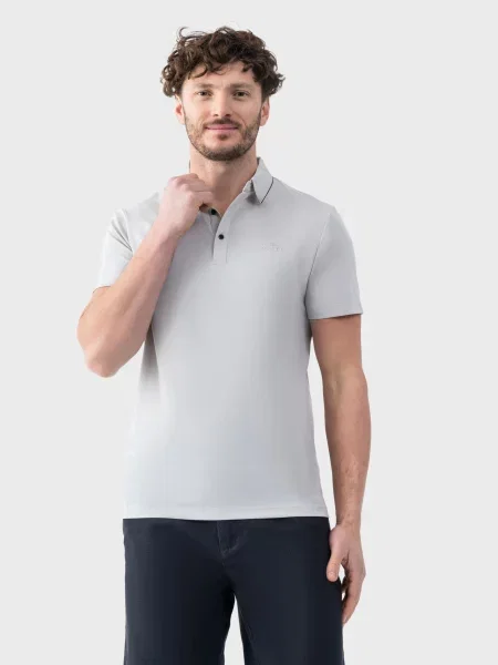 Поло AVECS сірий