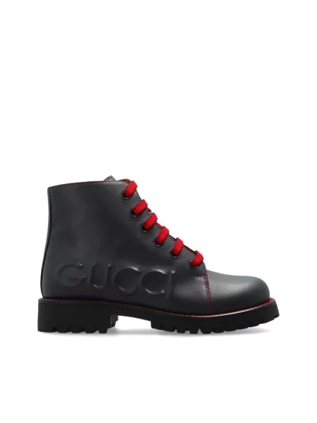 Botki dziecięce Gucci niebieskie