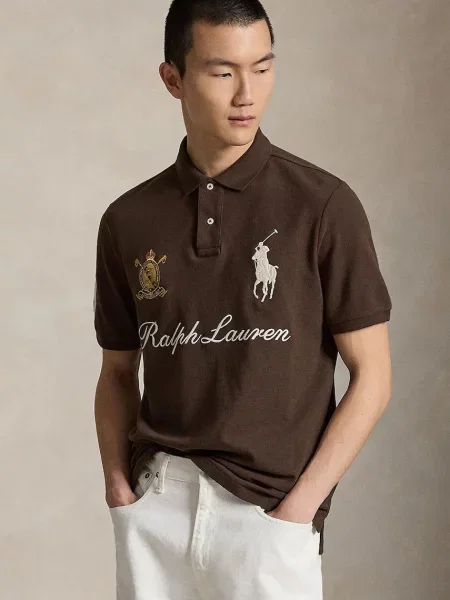 Polotričko Polo Ralph Lauren hnědé
