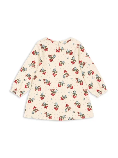 Konges Sløjd Dievčenské šaty CHLEO DRESS GOTS béžová