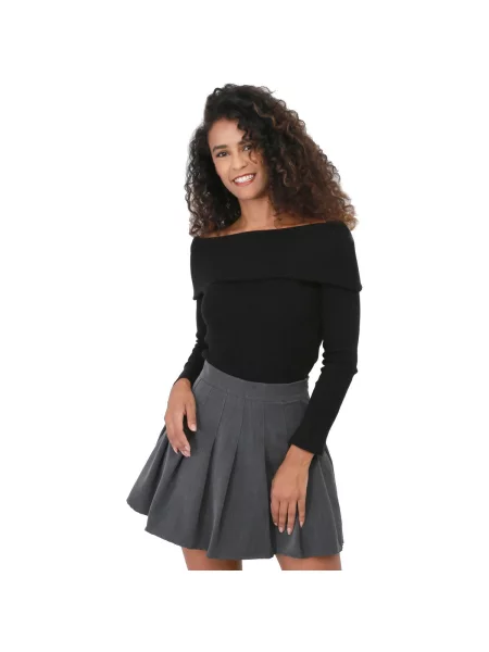 Suknja La Modeuse siva
