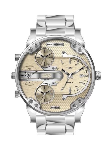 Diesel Ceas Mr.Daddy Slim Argintiu