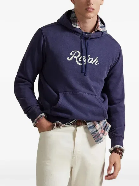 Bőr húzózsinór pólóing Polo Ralph Lauren barna