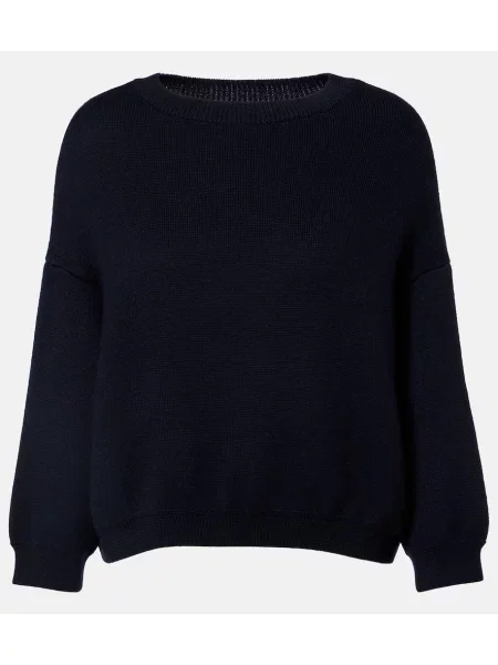 Pulover Khaite din cașmir albastru