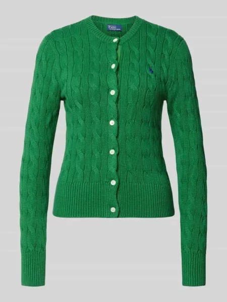 Kardigan rozpinany o kroju regular fit z czystej bawełny Polo Ralph Lauren