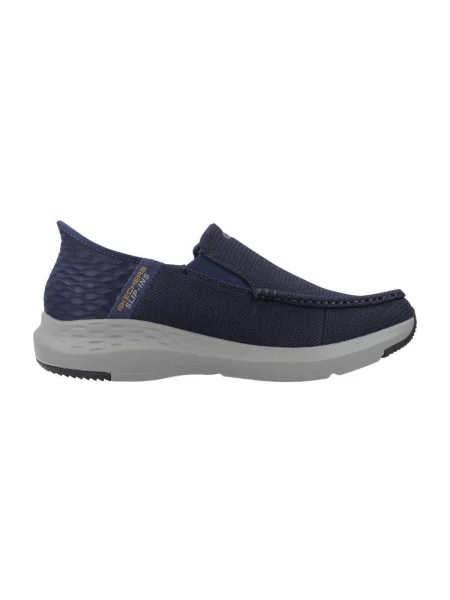 Sneakerși Skechers albastru