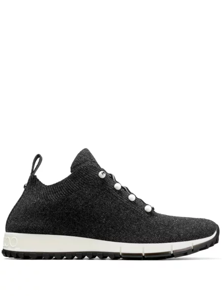 Sneakerși Jimmy Choo negru