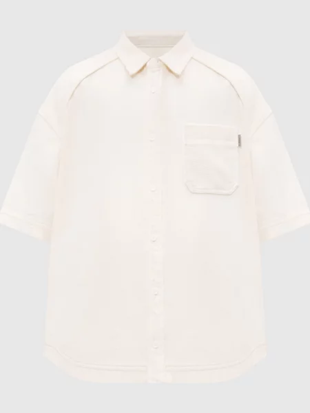 Сорочка кольору айворі Juun.j бежева