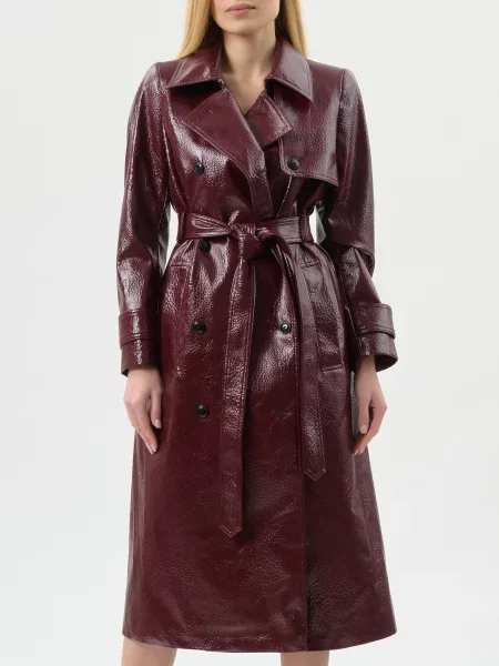Тренч Hugo бордовий