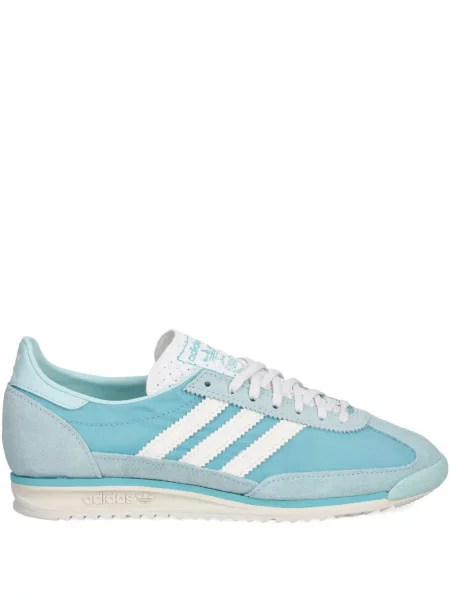 Sneakerși Adidas Campus cu dungi plasă gri