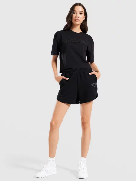 Reebok T-Shirt Prep Chenille czarna