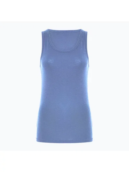 Tricou termoactiv pentru femei Dovre Wool Singlet blue albastru