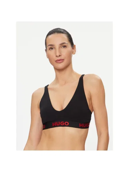 Hugo Бюстгальтер бралетт Sporty чорний