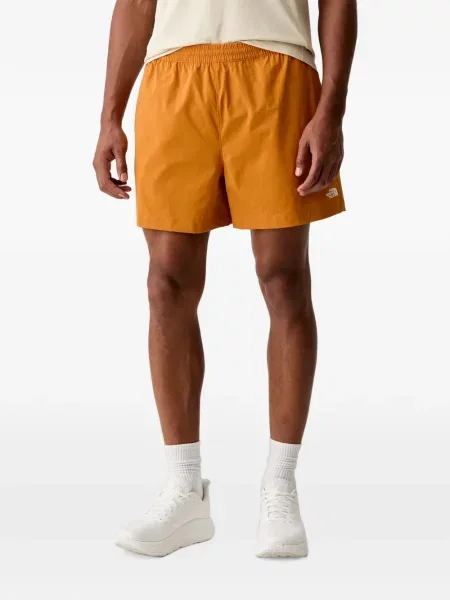Pantaloni scurți The North Face alergare portocaliu