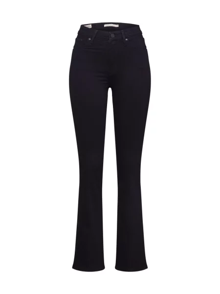 Kavbojke na zvonec Levi's® z visokim pasom črna