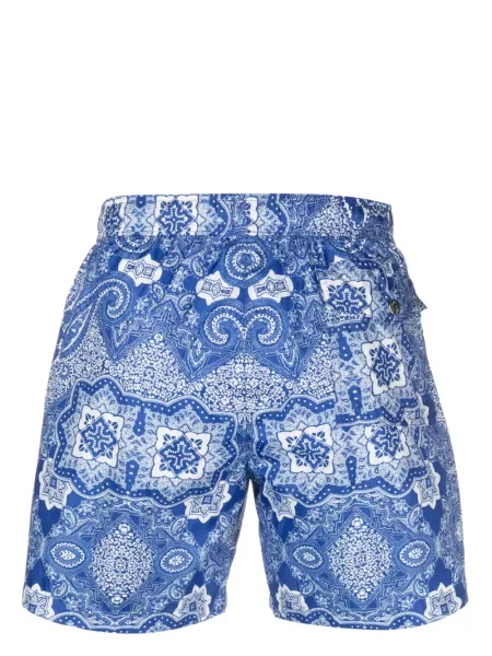 Raštuotos šortai Moncler su paisley raštu