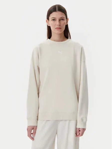 Puma Bluză Ess Oversize bej
