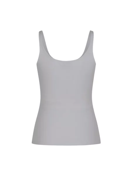 Podkoszulka Off-white ze stretchu w paski biała