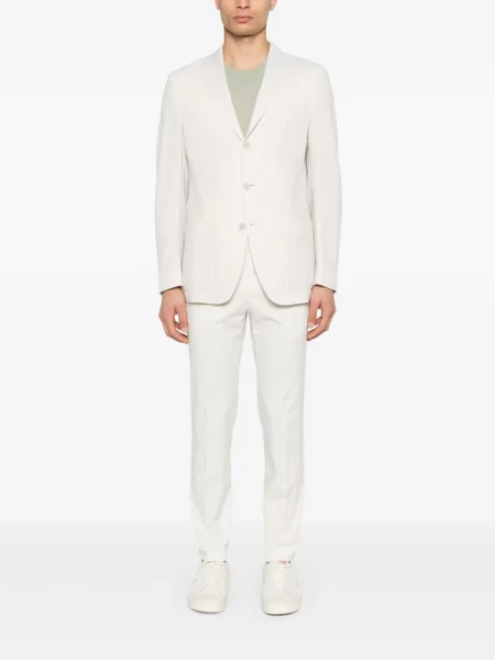 Pantaloni Incotex alb