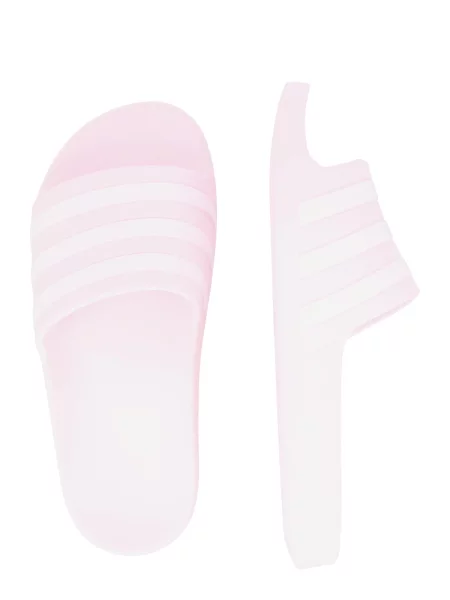 ADIDAS SPORTSWEAR Nizki natikači Adilette Aqua pastelno roza bela