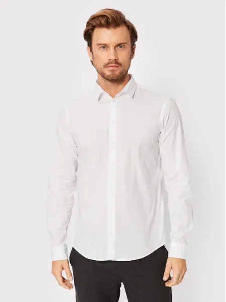 Cămașă Casual Friday casual alb