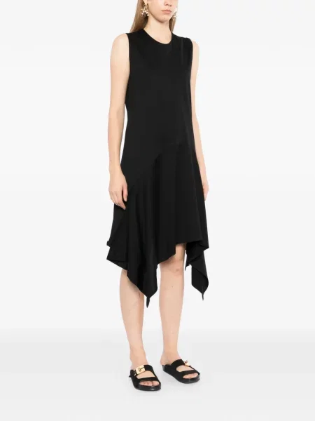 Rochie Jnby fără mâneci asimetrică negru
