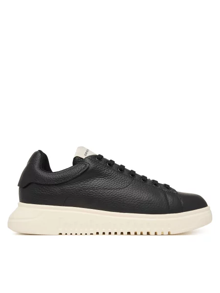 Tenisice Emporio Armani crna