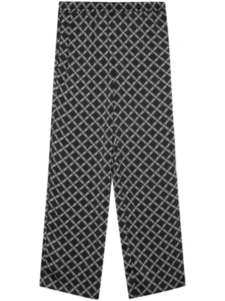 Salopetă Michael Michael Kors de costum din satin negru