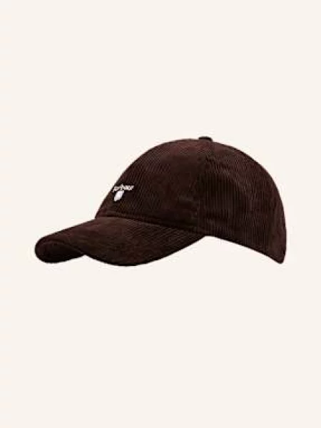 Barbour Manšestrová Kšiltovka Preston hnědá